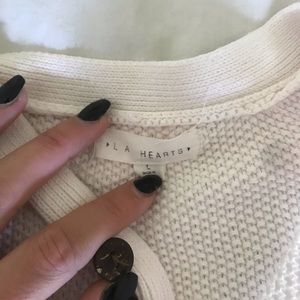LA hearts sweater